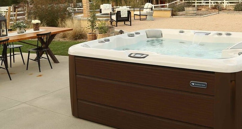 Lower hot tub utility costs in winter.